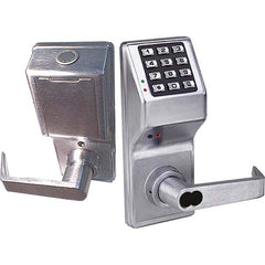 Alarm Lock - Lever Locksets Type: Entrance Door Thickness: 1-3/4 - All Tool & Supply