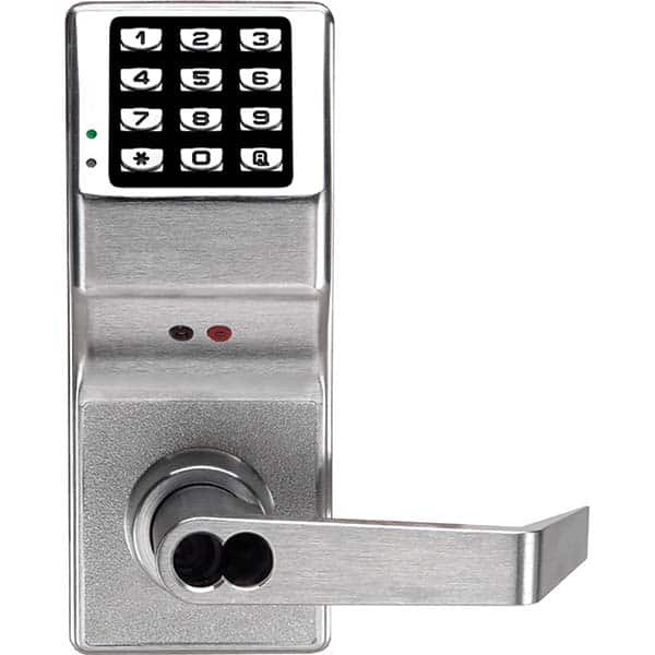 Alarm Lock - Lever Locksets Type: Entrance Door Thickness: 1-3/4 - All Tool & Supply