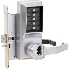 Simplex - Lever Locksets Type: Push-button Lock Door Thickness: 1-3/4 - All Tool & Supply