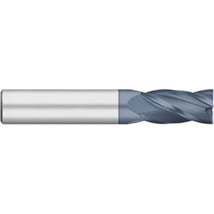 Titan USA - Square End Mills; Mill Diameter (mm): 4.00 ; Mill Diameter (Decimal Inch): 0.1575 ; Number of Flutes: 4 ; Length of Cut (mm): 14.00 ; Length of Cut (Decimal Inch): 0.5512 ; Material: Solid Carbide - Exact Industrial Supply