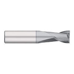 Titan USA - Square End Mills; Mill Diameter (Inch): 5/16 ; Mill Diameter (Decimal Inch): 0.3125 ; Number of Flutes: 2 ; Length of Cut (Inch): 1/2 ; Length of Cut (Decimal Inch): 0.5000 ; Material: Solid Carbide - Exact Industrial Supply