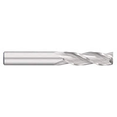 Titan USA - Square End Mills; Mill Diameter (Inch): 1/4 ; Mill Diameter (Decimal Inch): 0.2500 ; Number of Flutes: 3 ; Length of Cut (Inch): 1-1/8 ; Length of Cut (Decimal Inch): 1.1250 ; Material: Solid Carbide - Exact Industrial Supply