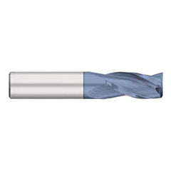 Titan USA - Square End Mills; Mill Diameter (Decimal Inch): 0.0469 ; Number of Flutes: 3 ; Length of Cut (Inch): 1/8 ; Length of Cut (Decimal Inch): 0.1250 ; Material: Solid Carbide ; Finish/Coating: AlTiN - Exact Industrial Supply