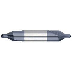 Titan USA - Combination Drill & Countersinks; Material: Cobalt ; Included Angle: 60 ; Trade Size: #2 ; Body Diameter (Inch): 3/16 ; Body Diameter (Decimal Inch): 3/16 ; Overall Length (Inch): 1-7/8 - Exact Industrial Supply