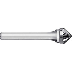 Titan USA - Burrs; Head Shape: Taper ; Industry Specification: SK-1 ; Tooth Style: Single Cut ; Cutting Diameter (Inch): 1/4 ; Cutting Diameter (Decimal Inch): 0.2500 ; Shank Diameter (Inch): 1/4 - Exact Industrial Supply