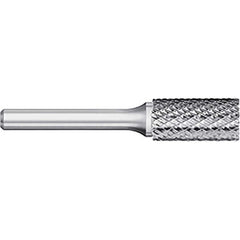 Titan USA - Burrs; Head Shape: Cylinder ; Industry Specification: SA-14 ; Tooth Style: Double Cut ; Cutting Diameter (Inch): 3/16 ; Cutting Diameter (Decimal Inch): 0.1875 ; Shank Diameter (Inch): 1/4 - Exact Industrial Supply