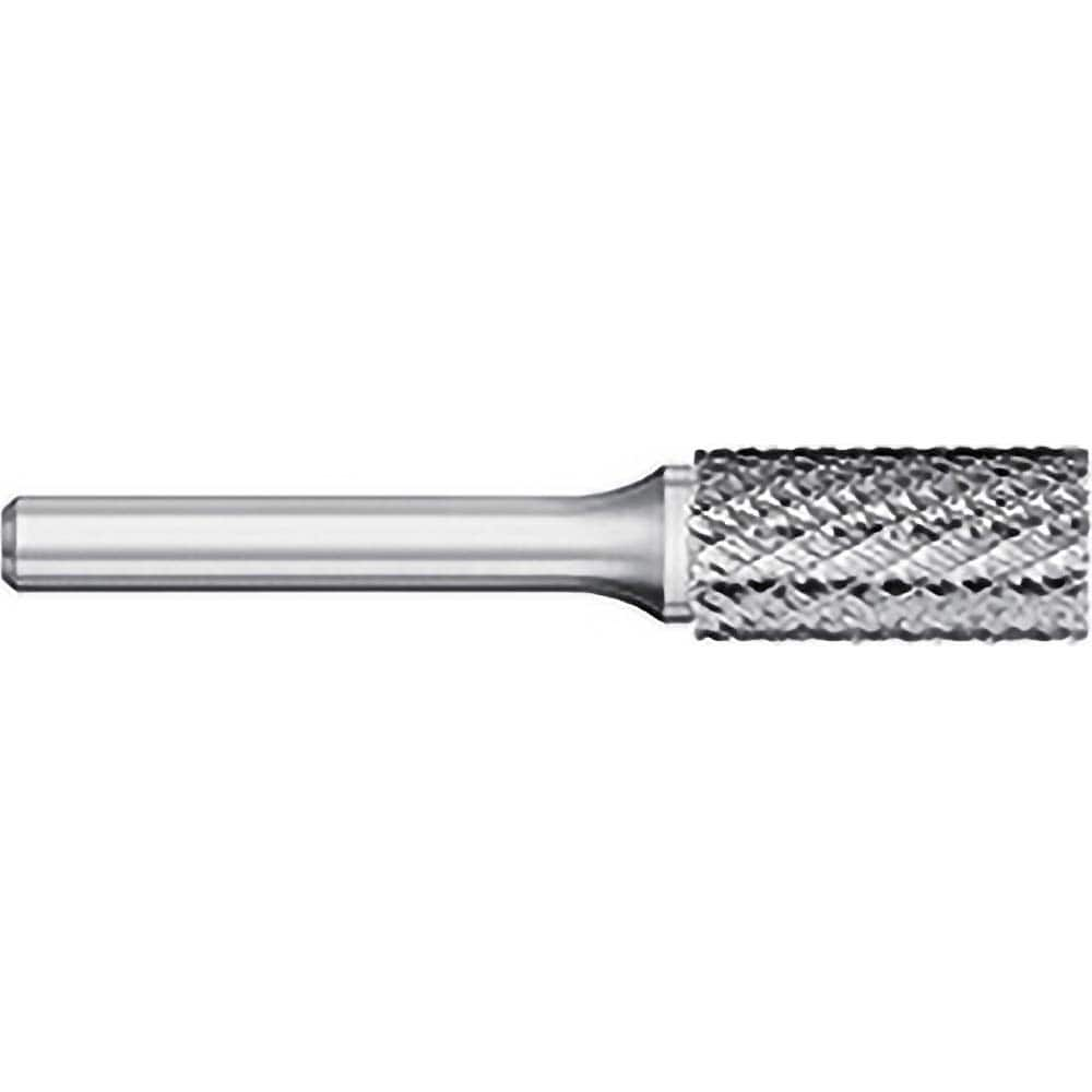 Titan USA - Burrs; Head Shape: Cylinder ; Industry Specification: SA-5 ; Tooth Style: Double Cut ; Cutting Diameter (Inch): 1/2 ; Cutting Diameter (Decimal Inch): 0.5000 ; Shank Diameter (Inch): 1/4 - Exact Industrial Supply