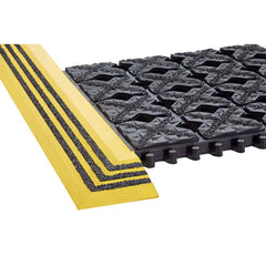 Crown Matting - Anti-Fatigue Matting; Dry or Wet Environment: Wet ; Length (Feet): 9.000 ; Width (Inch): 39 ; Thickness (Inch): 3/4 ; Surface Pattern: Perforated; Textured ; Surface Material: Nitrile Blend - Exact Industrial Supply