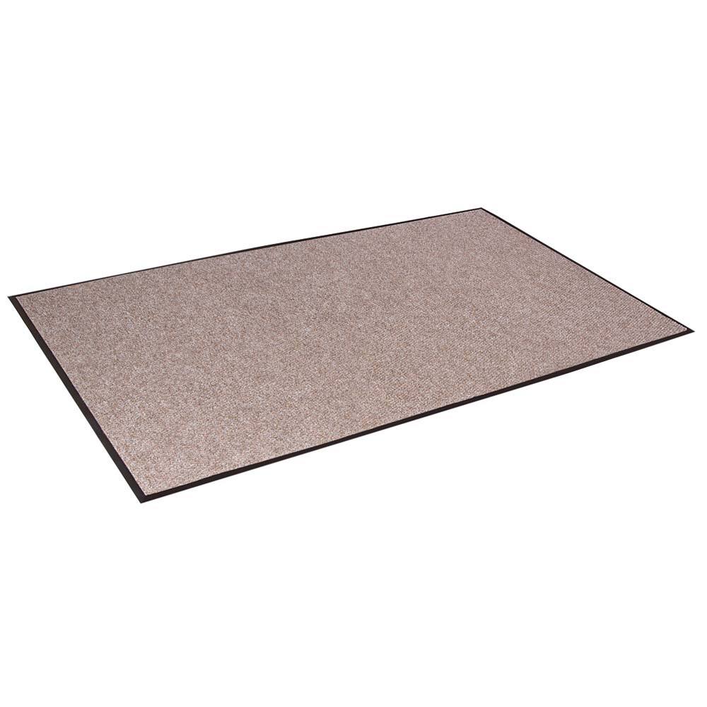 Crown Matting - Entrance Matting; Indoor or Outdoor: Indoor ; Traffic Type: Medium ; Surface Material: Polypropylene ; Base Material: Vinyl ; Surface Pattern: Chevron Ribbed ; Color: Pebble Brown - Exact Industrial Supply