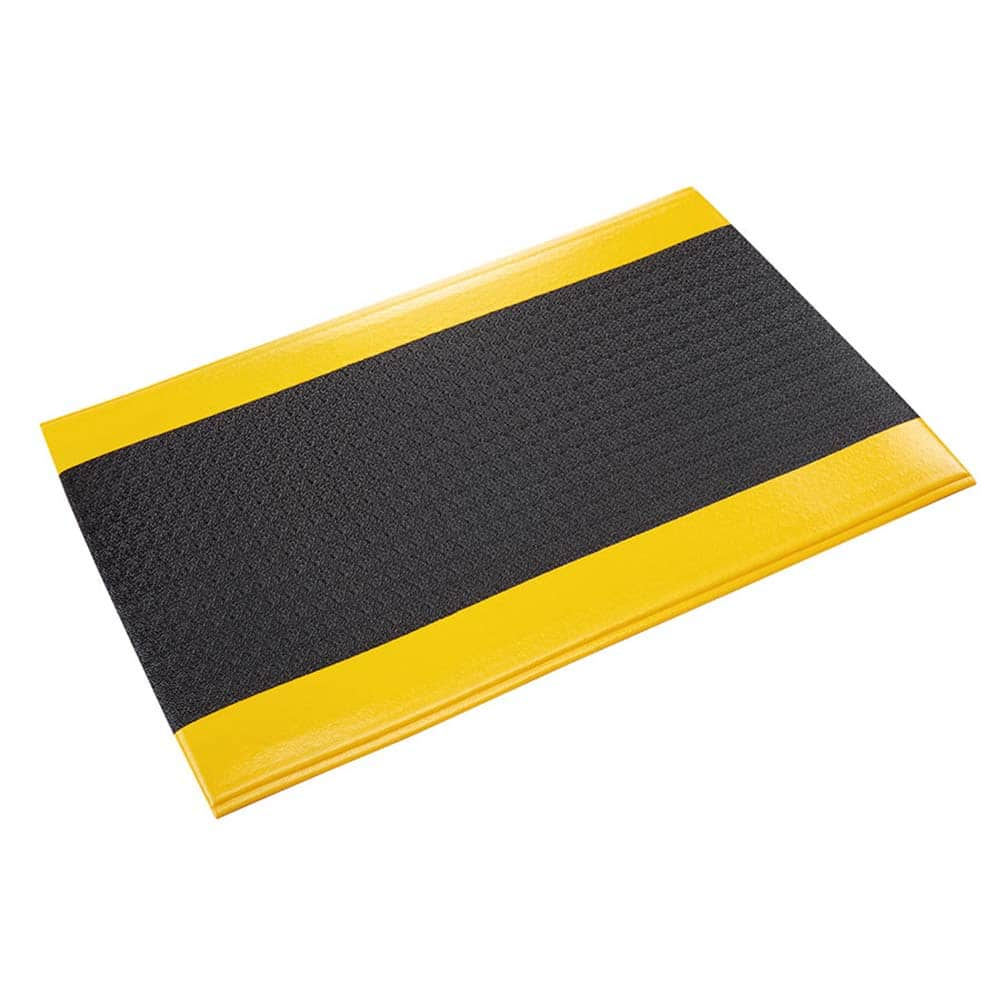 Crown Matting - Anti-Fatigue Matting; Dry or Wet Environment: Dry ; Length (Feet): 75.000 ; Width (Inch): 24 ; Width (Feet): 2.00 ; Thickness (Inch): 9/16 ; Surface Pattern: Pebbled - Exact Industrial Supply