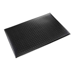 Crown Matting - Anti-Fatigue Matting; Dry or Wet Environment: Dry ; Length (Feet): 75.000 ; Width (Inch): 36 ; Width (Feet): 3.00 ; Thickness (Inch): 9/16 ; Surface Pattern: Diamond Tread; Diamond-Plate - Exact Industrial Supply