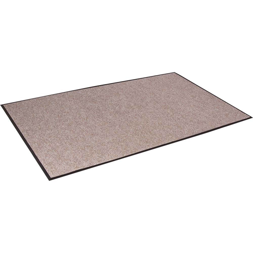 Crown Matting - Entrance Matting; Indoor or Outdoor: Indoor ; Traffic Type: Medium ; Surface Material: Polypropylene ; Base Material: Vinyl ; Surface Pattern: Chevron Ribbed ; Color: Pebble Brown - Exact Industrial Supply