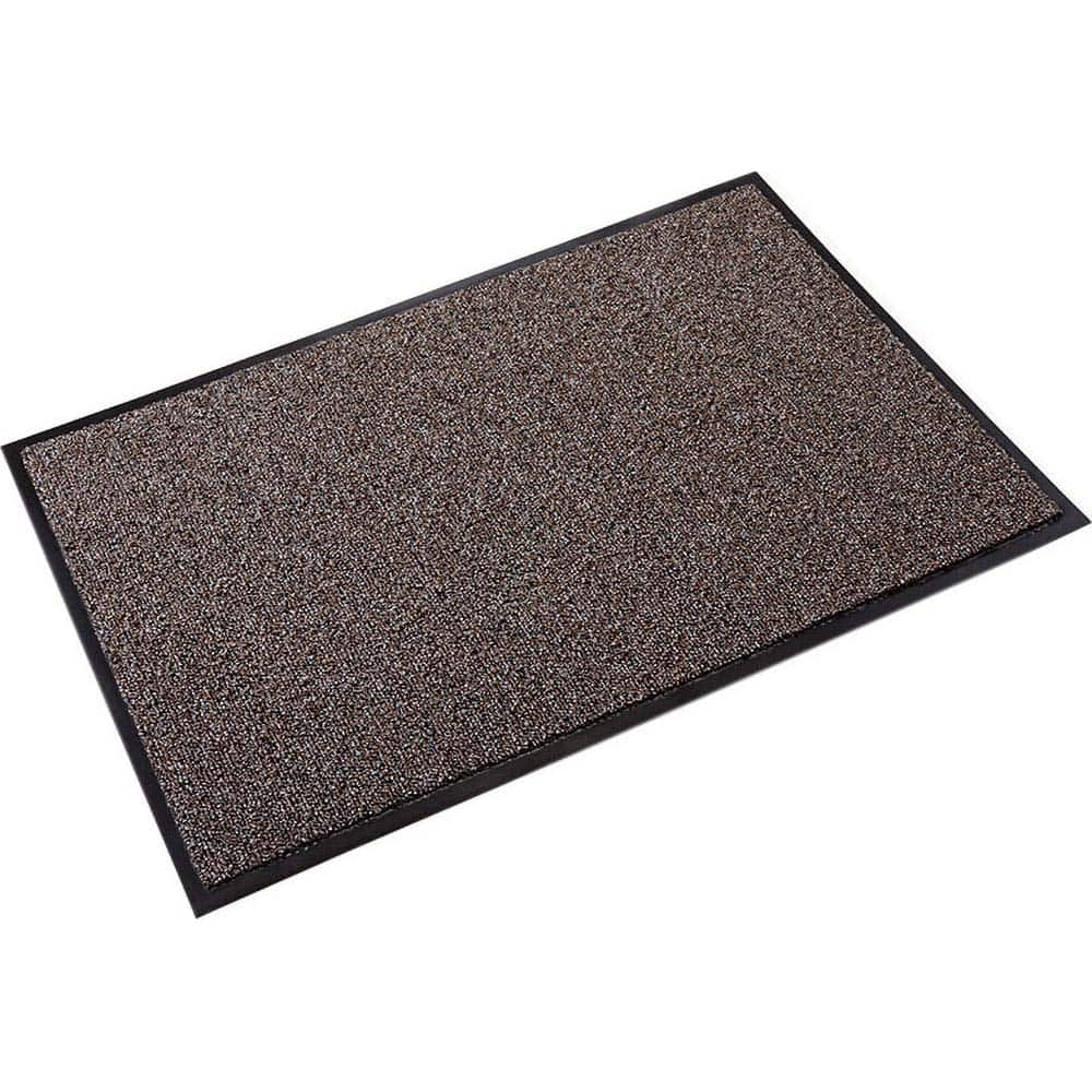 Crown Matting - Entrance Matting; Indoor or Outdoor: Indoor ; Traffic Type: Medium ; Surface Material: Polypropylene ; Base Material: Vinyl ; Surface Pattern: Looped; Cut Pile ; Color: Brown - Exact Industrial Supply