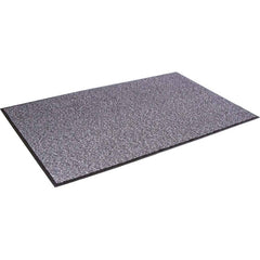 Crown Matting - Entrance Matting; Indoor or Outdoor: Indoor ; Traffic Type: Heavy, Medium & Light ; Surface Material: Nylon ; Base Material: Vinyl ; Surface Pattern: Looped ; Color: Gray - Exact Industrial Supply