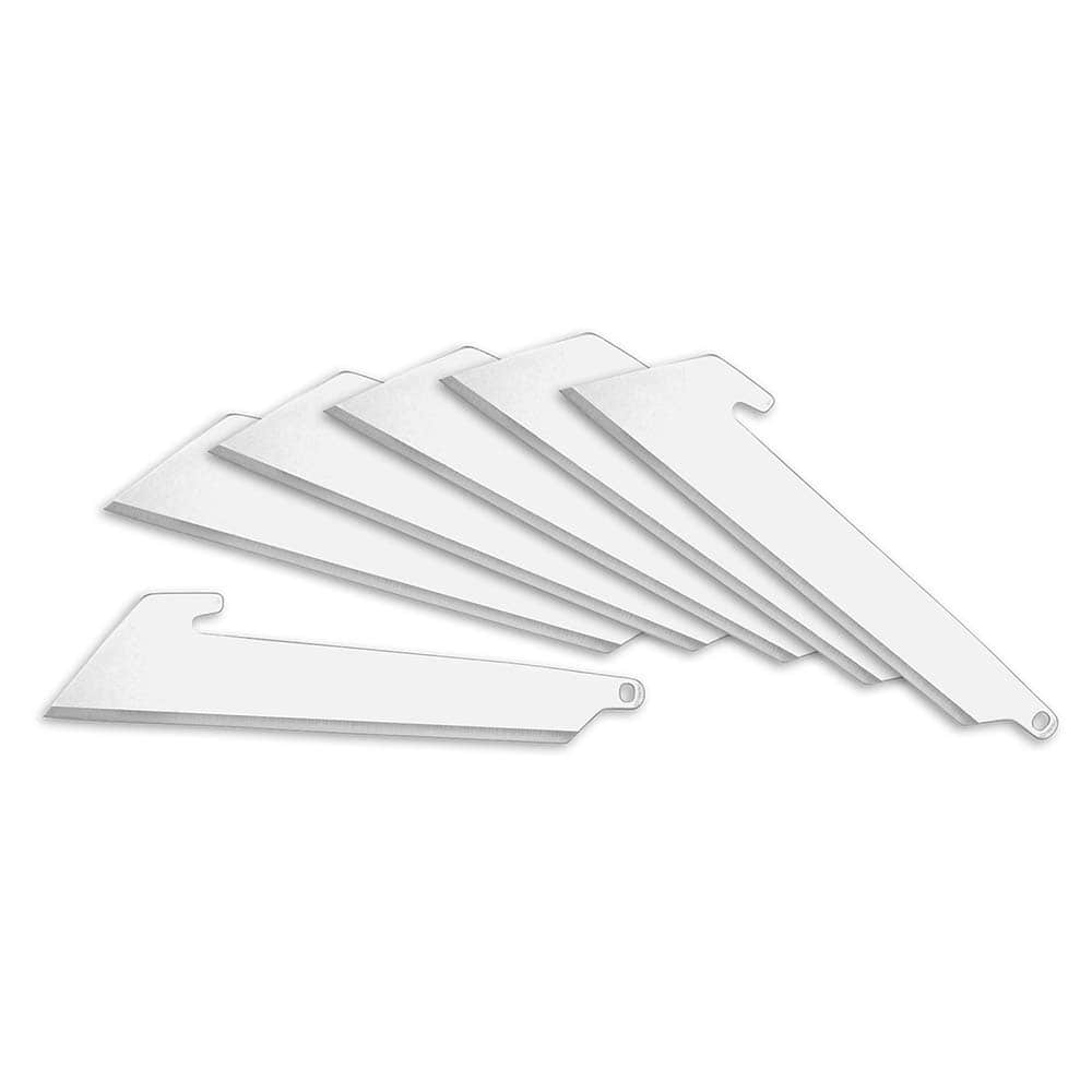 Outdoor Edge - Knife Blades; Type: RazorSafe Replacement Blade ; Material: Japanese 420J2 Stainless Steel ; Overall Length (Inch): 3.0 ; Number of Blades: 6 - Exact Industrial Supply