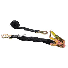 US Cargo Control - Slings & Tiedowns (Load-Rated); Type: Ratchet Tie Down ; Length (Feet): 6 ; Basket Capacity (Lb.): 1100 ; Material: Polyester - Exact Industrial Supply