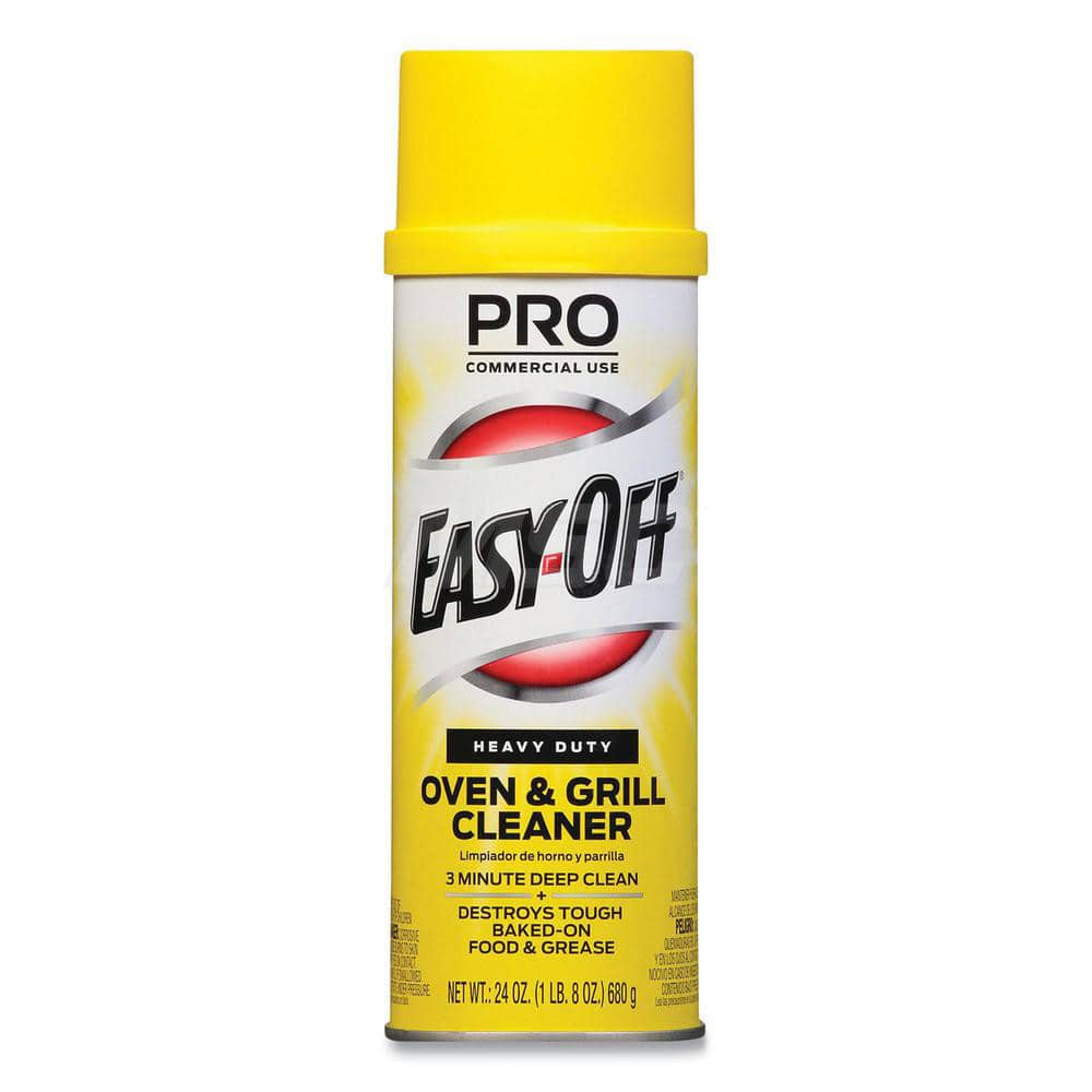 Oven Cleaners; Form: Liquid; Container Type: Aerosol; Container Size: 24 oz; Caustic: No; Scent: None