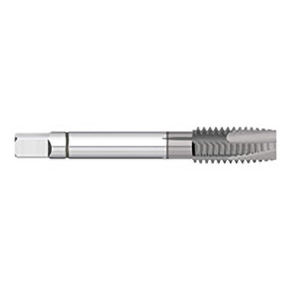 Titan USA - Spiral Point Taps; Thread Size (mm): M3.5x0.60 ; Number of Flutes: 3 ; Chamfer: Plug ; Class of Fit: 6H ; Thread Limit: D3 ; Finish/Coating: TiCN - Exact Industrial Supply