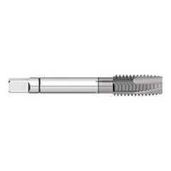 Titan USA - Spiral Point Taps; Thread Size (mm): M10x1.50 ; Number of Flutes: 3 ; Chamfer: Plug ; Class of Fit: 6H ; Thread Limit: D3 ; Finish/Coating: TiCN - Exact Industrial Supply