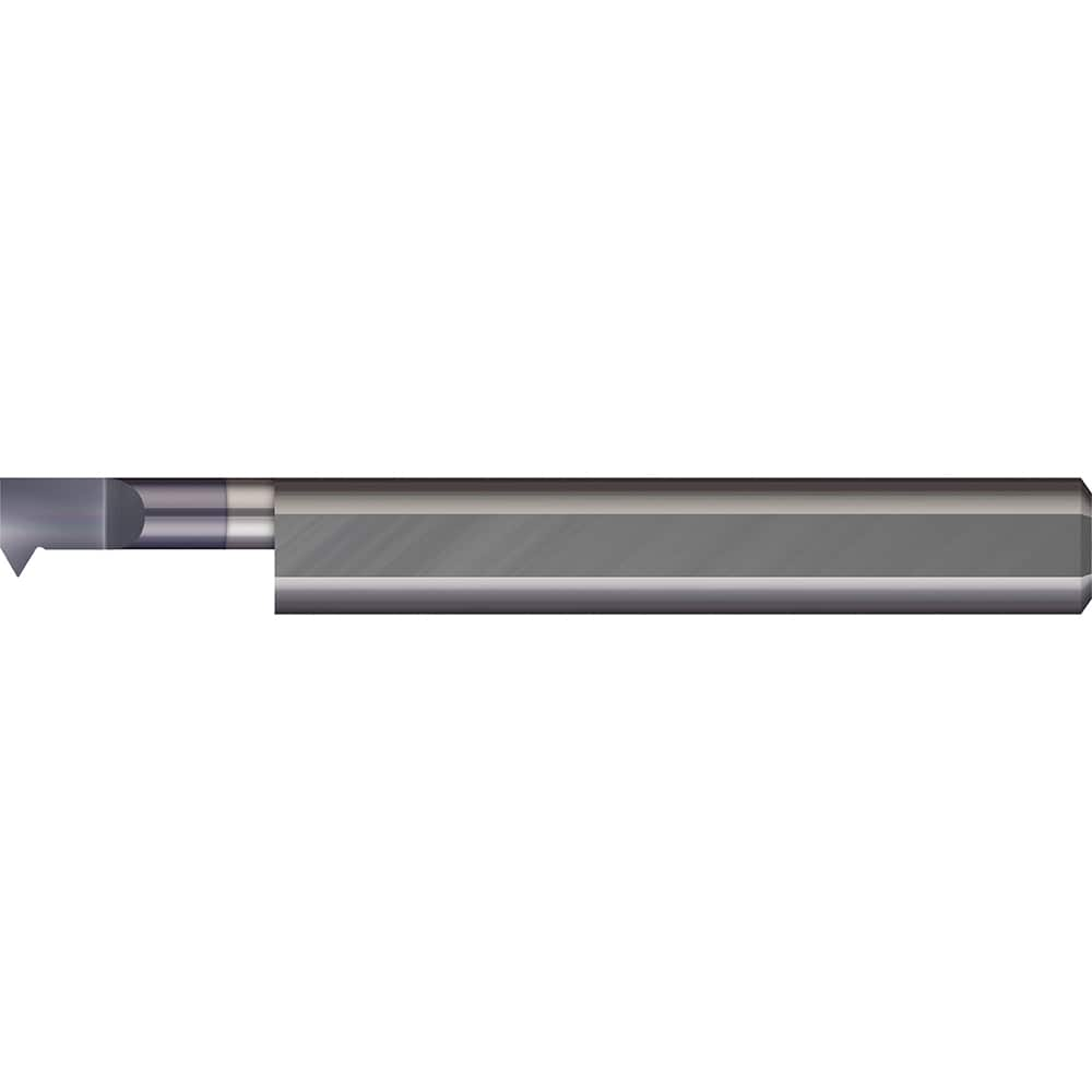 Micro 100 - Single Point Threading Tools; Thread Type: Internal ; Material: Solid Carbide ; Profile Angle: 60 ; Threading Diameter (Decimal Inch): 0.1200 ; Cutting Depth (Decimal Inch): 0.2500 ; Maximum Threads Per Inch: 56 - Exact Industrial Supply