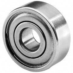 Tritan - Radial Ball Bearings; Type: Miniature ; Style: Double Shield ; Bore Diameter (Decimal Inch): 0.1180 ; Bore Diameter (mm): 3.00 ; Outside Diameter (mm): 7.00 ; Outside Diameter (Decimal Inch): 0.2800 - Exact Industrial Supply