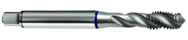 1/4-20 2B 3-Flute Cobalt Blue Ring Semi-Bottoming 40 degree Spiral Flute Tap-Bright - All Tool & Supply