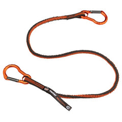 3110F Standard Gray Tool Lanyard Dual Carabiner-10Lbs - All Tool & Supply