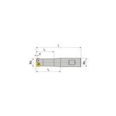 Indexable Ball Nose End Mills; Milling Diameter: 15.00 mm; Maximum Depth Of Cut: 2.60 mm; Maximum Ramping Angle: 0.0; Shank Diameter: 20.00 mm; Shank Type: Weldon Flat; Compatible Insert Style: RDEX; RDHX; Compatible Insert Size Code: RD.X 0702..; Toolhol