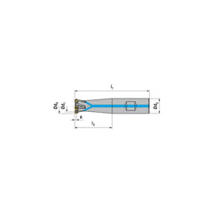 Indexable Ball Nose End Mills; Milling Diameter: 1.0000 in; Maximum Depth Of Cut: 0.1970 in; Maximum Ramping Angle: 2.0; Shank Diameter: 1.0000 in; Shank Type: Weldon Flat; Compatible Insert Style: RPHX; RPNX; Compatible Insert Size Code: RP.X 10T3..; Too