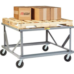 Little Giant - 3,600 Lb Capacity Steel Adjustable Pallet Stand - 30" High - All Tool & Supply