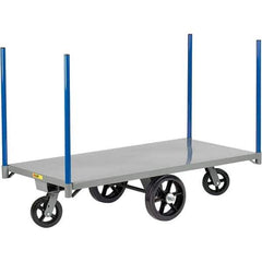 Little Giant - 3,000 Lb Capacity Steel Pipe Stake Truck - Steel Deck, 36" OAW, 60" Platform Length - All Tool & Supply