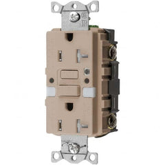 Hubbell Wiring Device-Kellems - GFCI Receptacles Grade: Commercial Color: Almond - All Tool & Supply