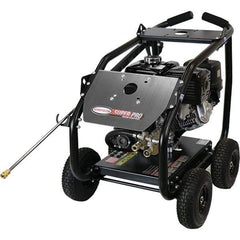 Simpson - Gas, 11.7 hp, 4,400 psi, 4 GPM, Cold Water Pressure Washer - AAA Triplex, 50' x 3/8" Hose - All Tool & Supply