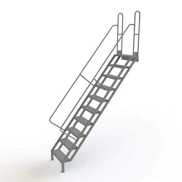 TRI-ARC - Rolling & Wall Mounted Ladders & Platforms Type: Stairway Slope Ladder Style: Stair Unit - All Tool & Supply