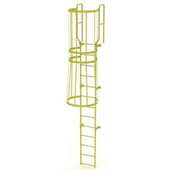 TRI-ARC - Rolling & Wall Mounted Ladders & Platforms Type: Fixed Ladder Style: Safety Cage - All Tool & Supply