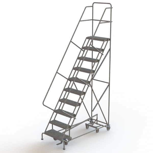 TRI-ARC - Rolling & Wall Mounted Ladders & Platforms Type: All-Directional Ladder Style: Forward Descent 50 Degree Incline - All Tool & Supply