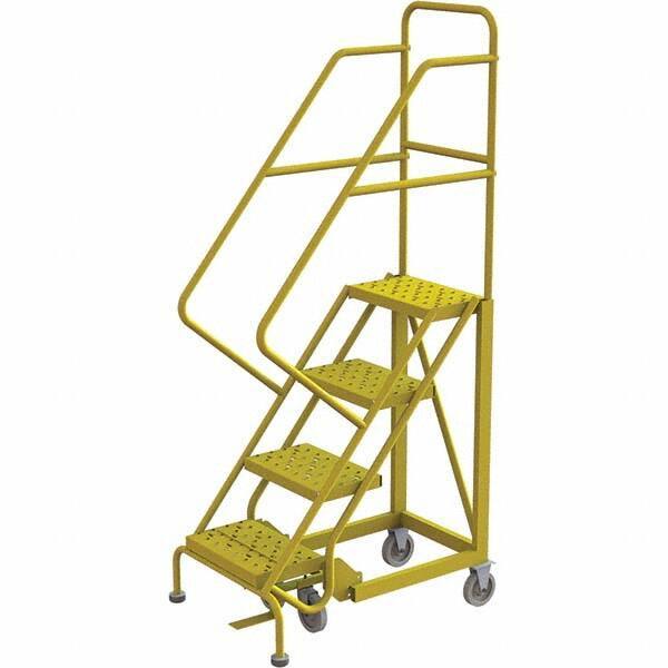 TRI-ARC - Rolling & Wall Mounted Ladders & Platforms Type: Stairway Slope Ladder Style: Forward Descent 50 Degree Incline - All Tool & Supply