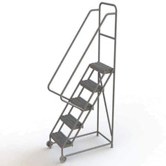 TRI-ARC - Rolling & Wall Mounted Ladders & Platforms Type: TiltNRoll Rolling Ladder Style: Tilt & Roll Safety Ladder - All Tool & Supply