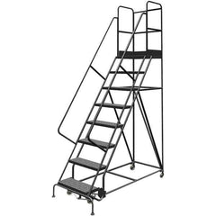 TRI-ARC - Rolling & Wall Mounted Ladders & Platforms Type: Rolling Warehouse Ladder Style: Rolling Platform Ladder - All Tool & Supply