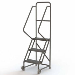 TRI-ARC - Rolling & Wall Mounted Ladders & Platforms Type: TiltNRoll Rolling Ladder Style: Tilt & Roll Safety Ladder - All Tool & Supply