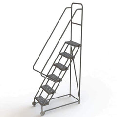 TRI-ARC - Rolling & Wall Mounted Ladders & Platforms Type: TiltNRoll Rolling Ladder Style: Tilt & Roll Safety Ladder - All Tool & Supply