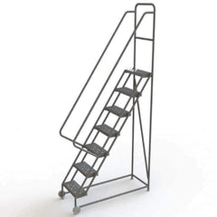 TRI-ARC - Rolling & Wall Mounted Ladders & Platforms Type: TiltNRoll Rolling Ladder Style: Tilt & Roll Safety Ladder - All Tool & Supply