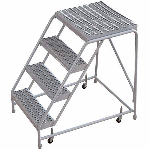 TRI-ARC - Rolling & Wall Mounted Ladders & Platforms Type: Rolling Warehouse Ladder Style: Rolling Safety Ladder - All Tool & Supply