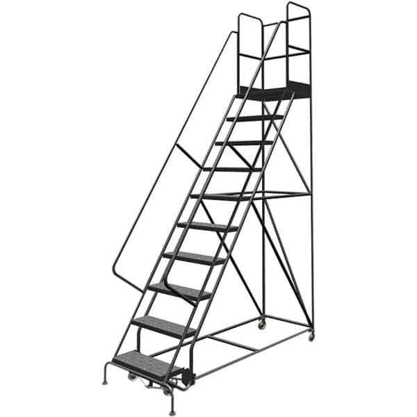 TRI-ARC - Rolling & Wall Mounted Ladders & Platforms Type: Rolling Warehouse Ladder Style: Rolling Platform Ladder - All Tool & Supply