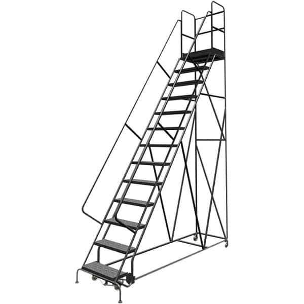 TRI-ARC - Rolling & Wall Mounted Ladders & Platforms Type: Rolling Warehouse Ladder Style: Rolling Platform Ladder - All Tool & Supply