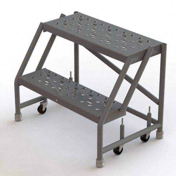 TRI-ARC - Rolling & Wall Mounted Ladders & Platforms Type: Rolling Warehouse Ladder Style: Rolling Platform Ladder - All Tool & Supply