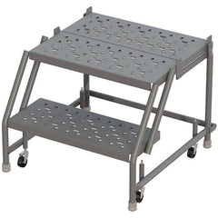 TRI-ARC - Rolling & Wall Mounted Ladders & Platforms Type: Rolling Warehouse Ladder Style: Rolling Platform Ladder - All Tool & Supply