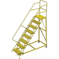 TRI-ARC - Rolling & Wall Mounted Ladders & Platforms Type: Stairway Slope Ladder Style: Forward Descent 50 Degree Incline - All Tool & Supply