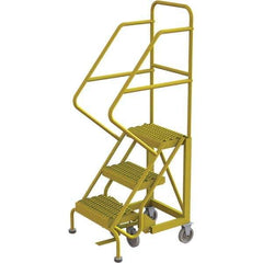 TRI-ARC - Rolling & Wall Mounted Ladders & Platforms Type: Stairway Slope Ladder Style: Forward Descent 50 Degree Incline - All Tool & Supply