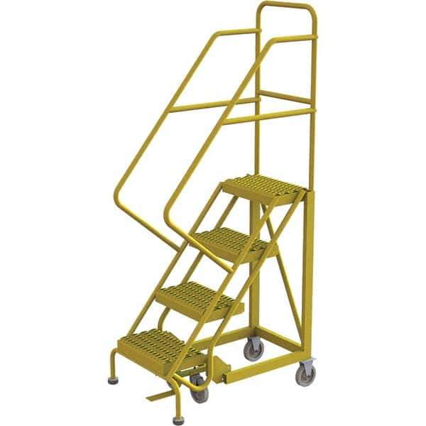 TRI-ARC - Rolling & Wall Mounted Ladders & Platforms Type: Stairway Slope Ladder Style: Forward Descent 50 Degree Incline - All Tool & Supply